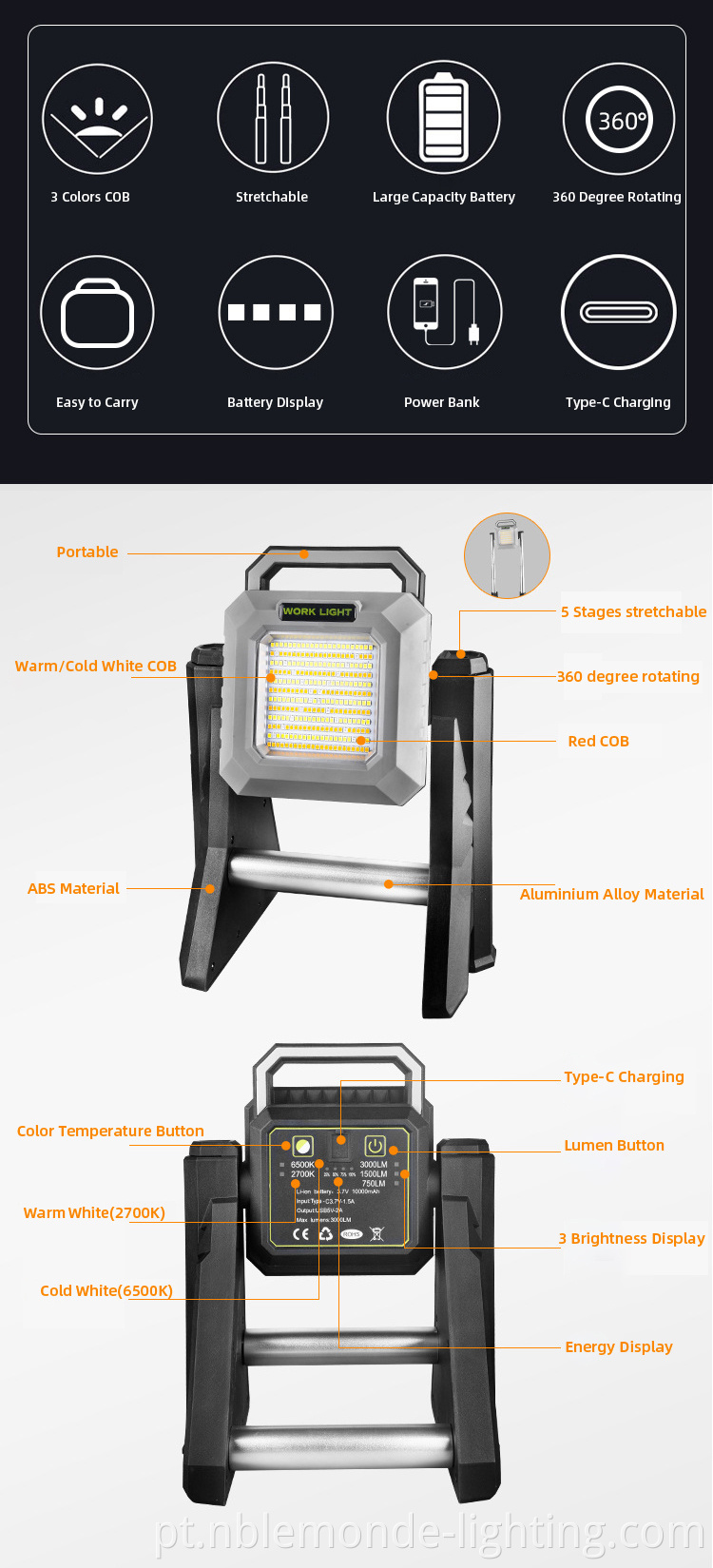 hid work light